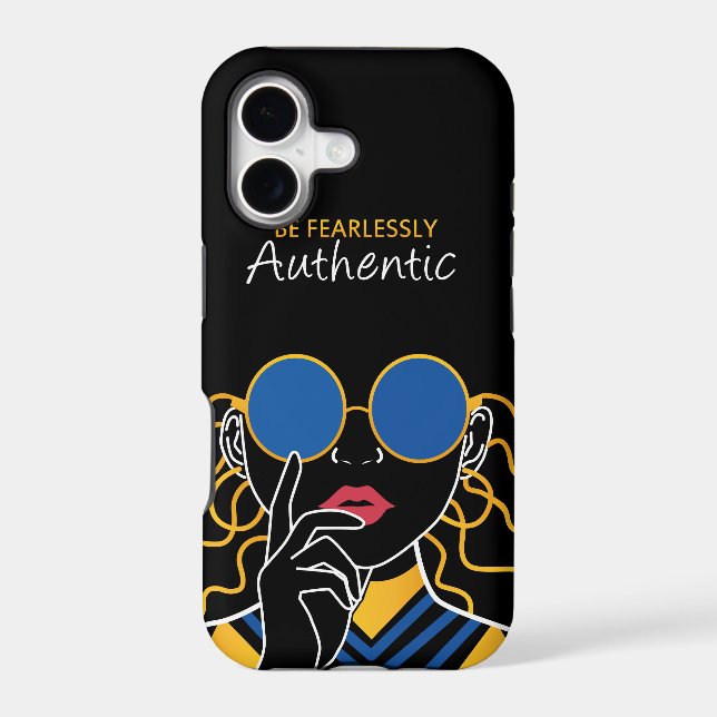 Be Authentic Iphone Case (Back)