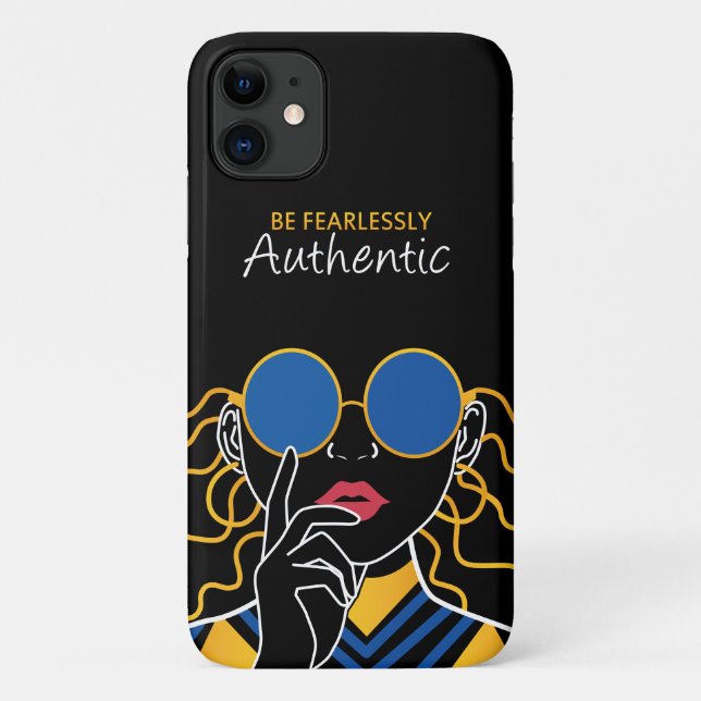 Be Authentic iphone case (Back)