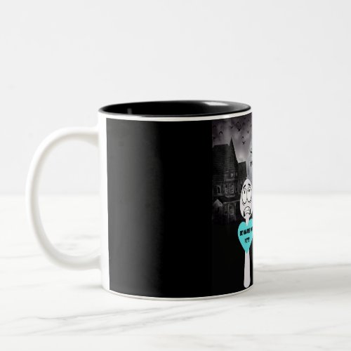Be Aware Of Pots  Two_Tone Coffee Mug