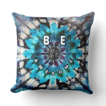 Be Awesome Tie Dye Design