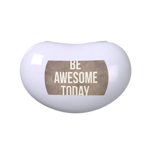 Be awesome today glass jar (Top)