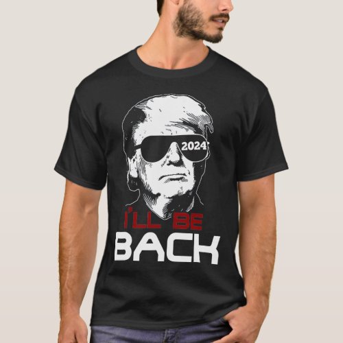 Be Back Trump 2024  T_Shirt