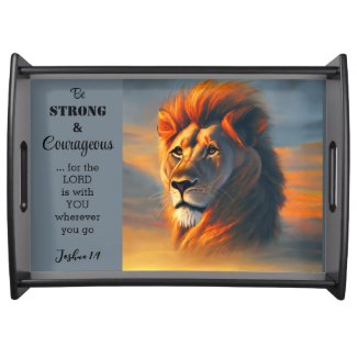 Be Be Strong Courageous Inspirational Verse Joshua