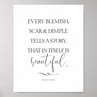 Be Beautiful Quote, Be You Poster