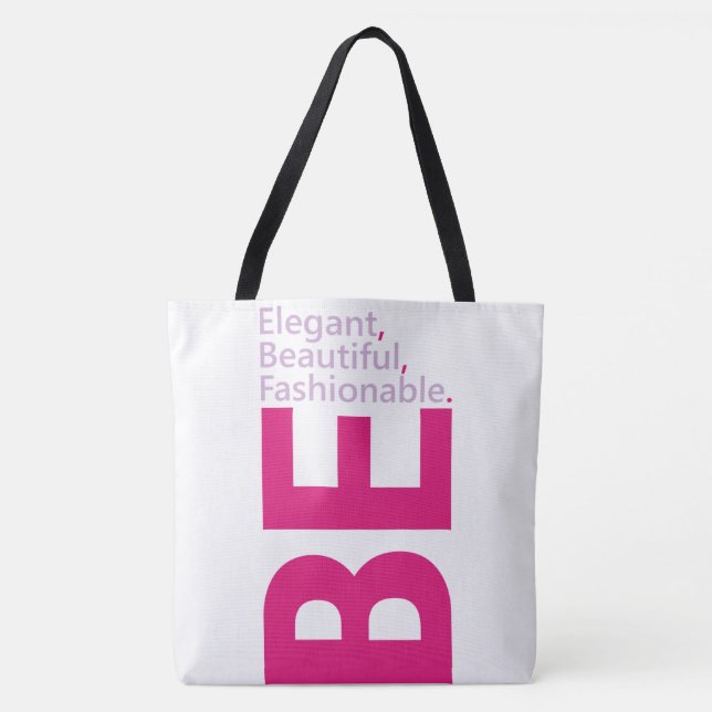 Be Beautiful  Tote Bag (Front)