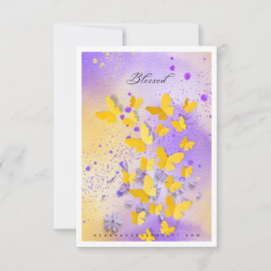 Be Blessed Art Card