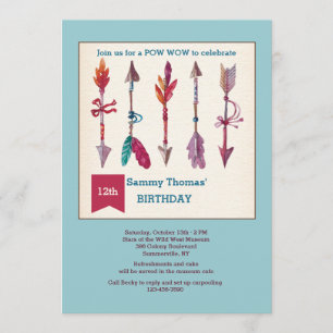 Be Brave Arrow Invitation