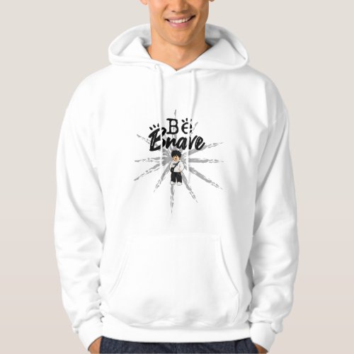 ​Be Brave Cute Gamer Avatar Men's Hoodie Roblox
