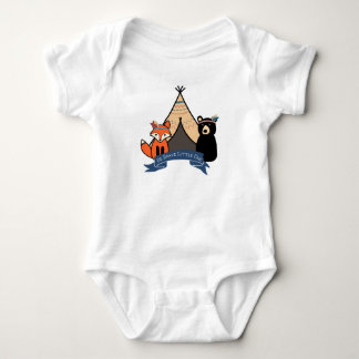 Be Brave Little One Woodland Bodysuit