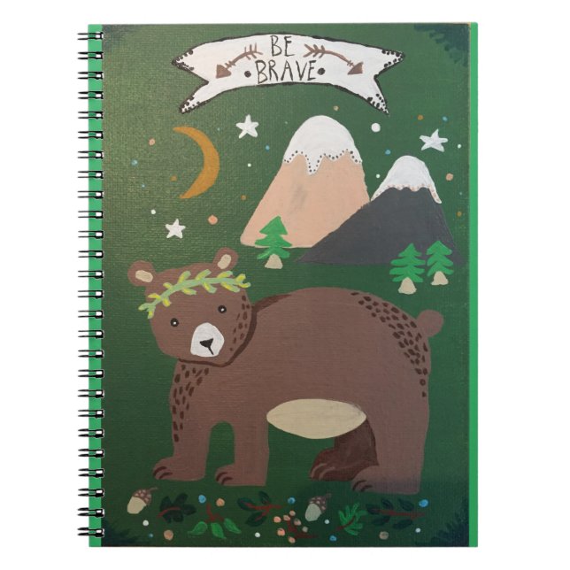 "Be Brave" Notebook (Front)