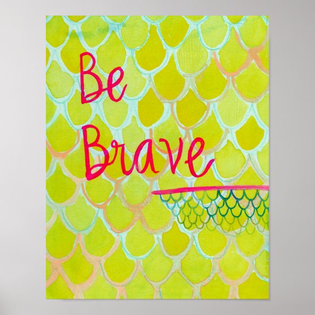 Be Brave Poster (Front)