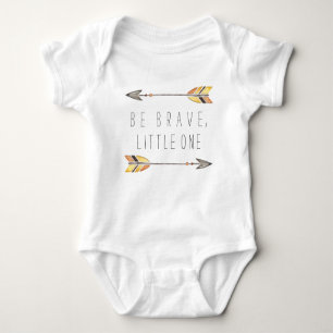 Be Brave Tribal Arrow Baby Bodysuit