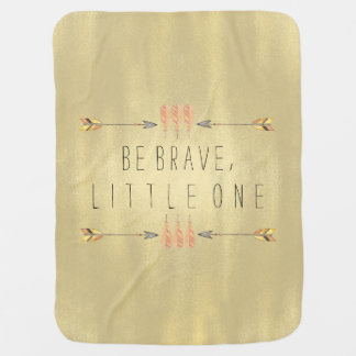 Be Brave Tribal Arrow Baby Stroller Blanket