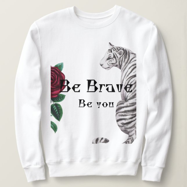 Be Brave Women Hoodie (Design Front)