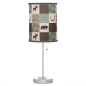 Be Brave Woodland Lamp - Green/Brown (Left)