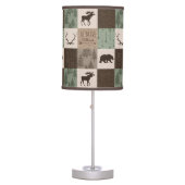 Be Brave Woodland Lamp - Green/Brown (Front)
