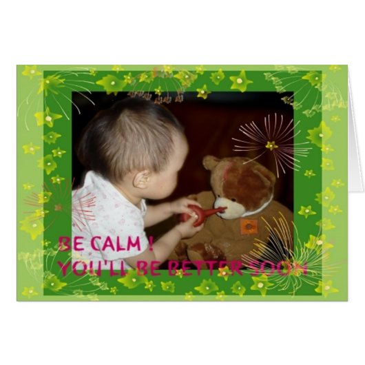 BE CALM CARDS (Front Horizontal)
