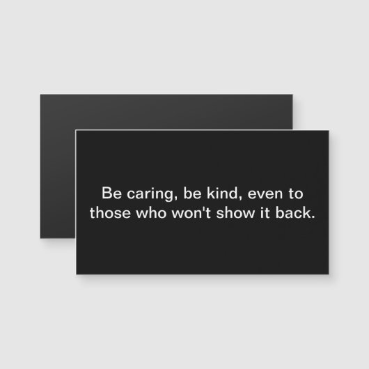 Be Caring Be Kind (Front/Back)