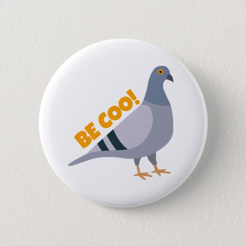 Be Coo Pigeon Button
