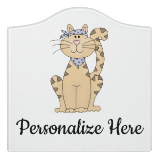 Cool Cat Personalized Signs and Art
