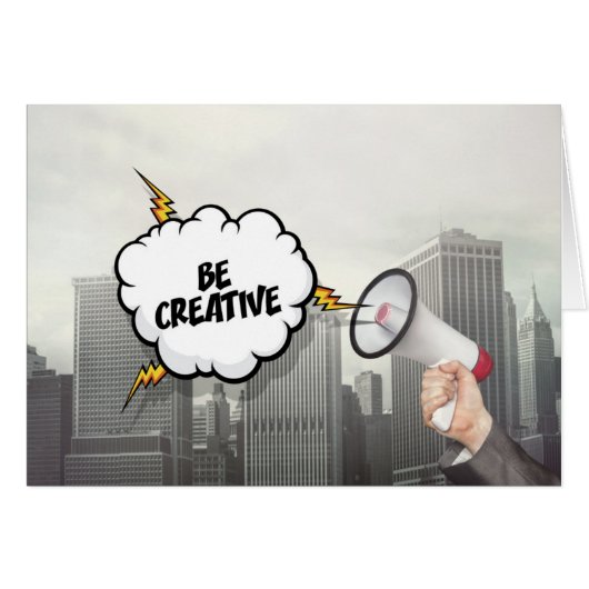 Be Creative Cards (Front Horizontal)