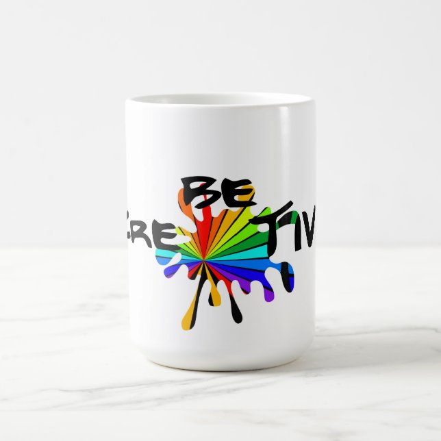 Be Creative Coffee Mug (Center)