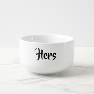 Be Creative Personalize It Soup Bowl