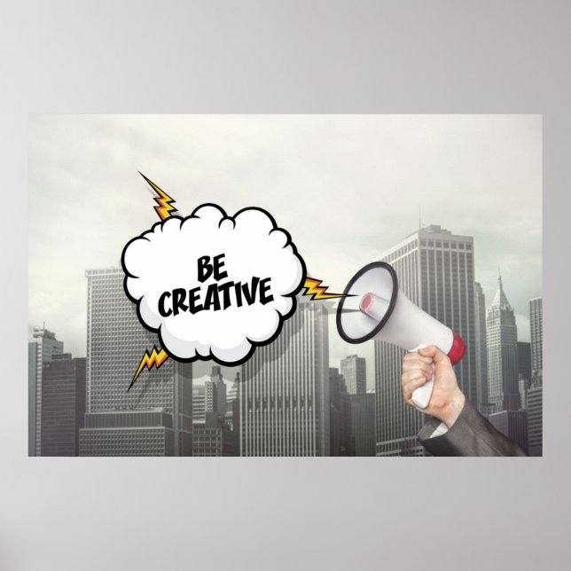 Be Creative Poster (Front)