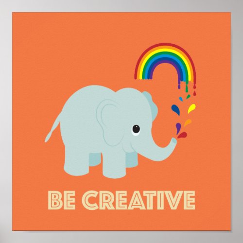 Be Creative Poster