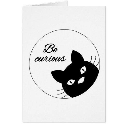 Be Curious Cards (Front)