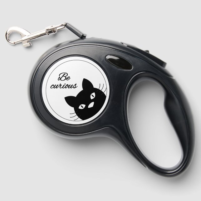 Be Curious Retractable Pet Leash (Front)