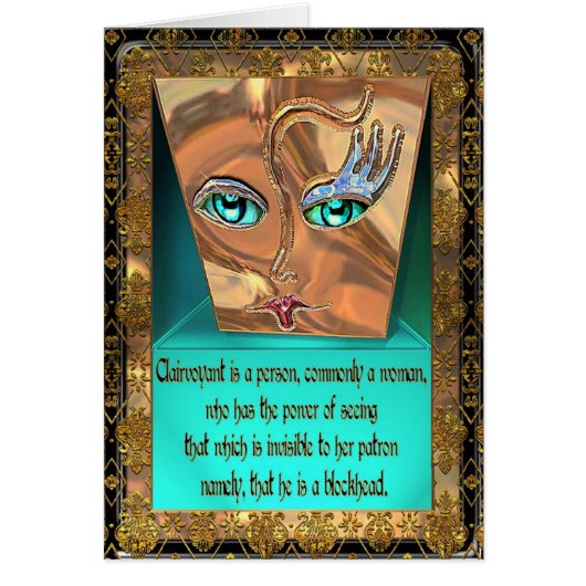 Be delicate with the Blockhead Cards (Front)