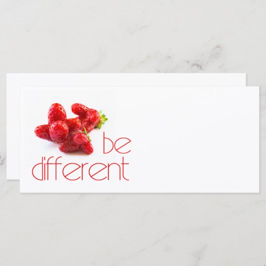 Be different (Front/Back)