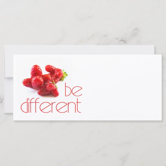 Be different (Front)