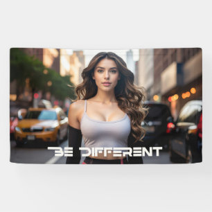 BE DIFFERENT BANNER