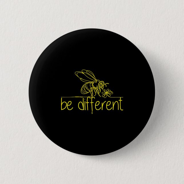 Be Different  Button (Front)