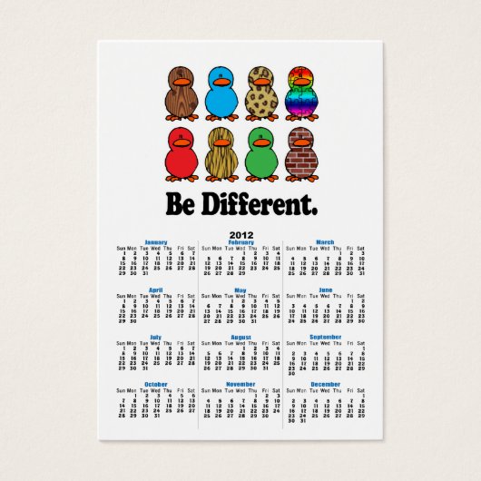 be different funny pattern ducky ducks (Front)