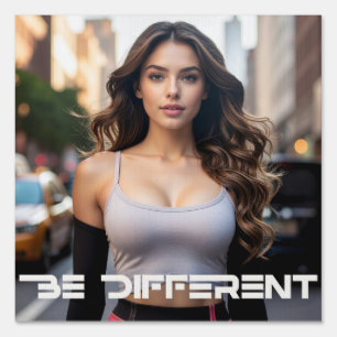 BE DIFFERENT SIGN
