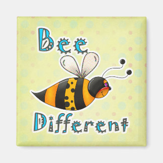 Be Different Spotted Bumble Bee Magnet