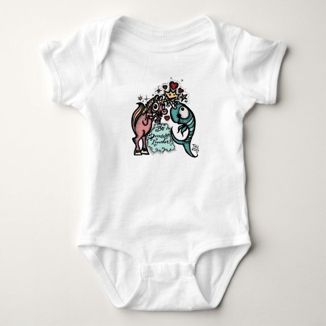 Be Different Together! Baby Bodysuit (Front)