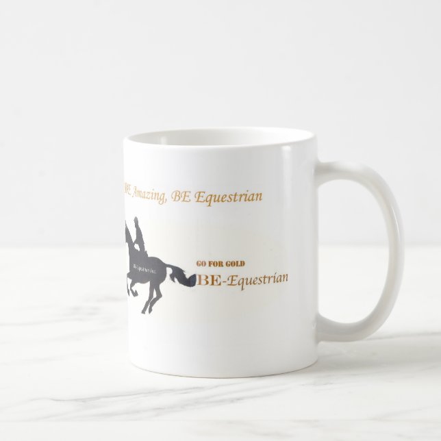 BE-Equestrian Logo Classic Mug (Right)