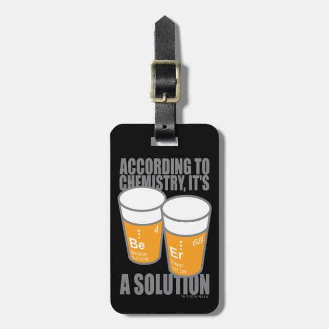 BE-ER LUGGAGE TAG (Front Vertical)