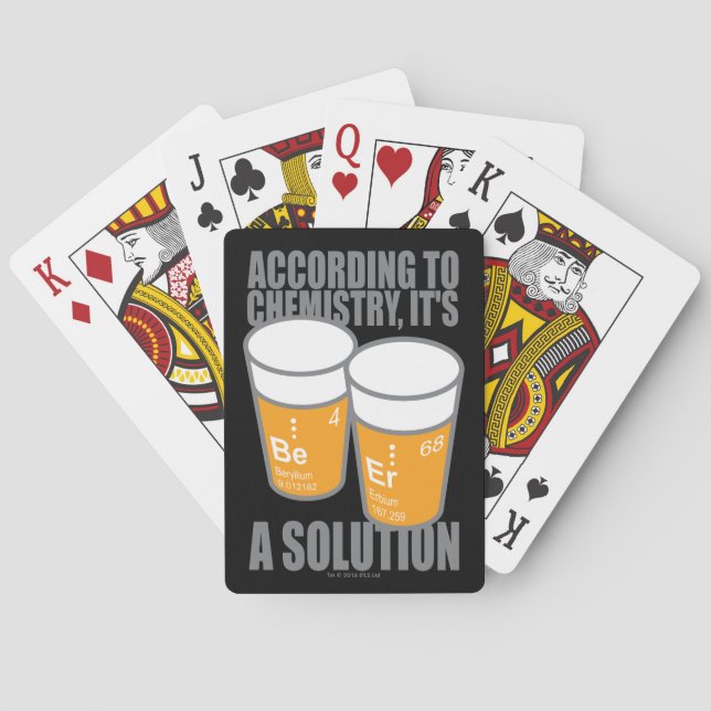 BE-ER POKER CARDS (Back)