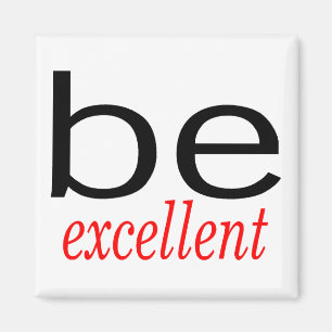 Be Excellent Magnet