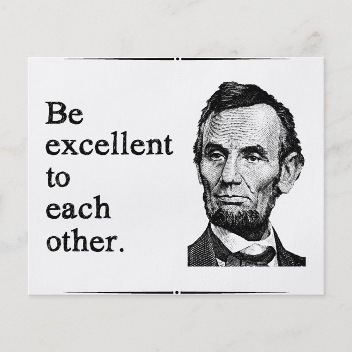 Be Excellent To Each Other Personalized Flyer