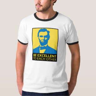 Be Excellent (yellow/blue) T-Shirt
