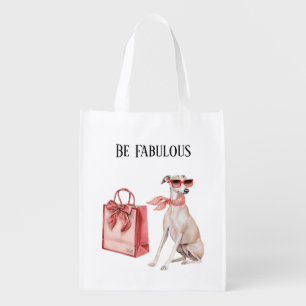 Be Fabulous Dog Bag Red Lips