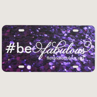 Be Fabulous license plate