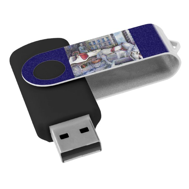 Be Far More Annoying Next Time Flash Drive (Angled)