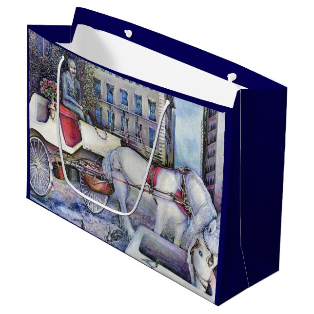 Be Far More Annoying Next Time Large Gift Bag (Front Angled)